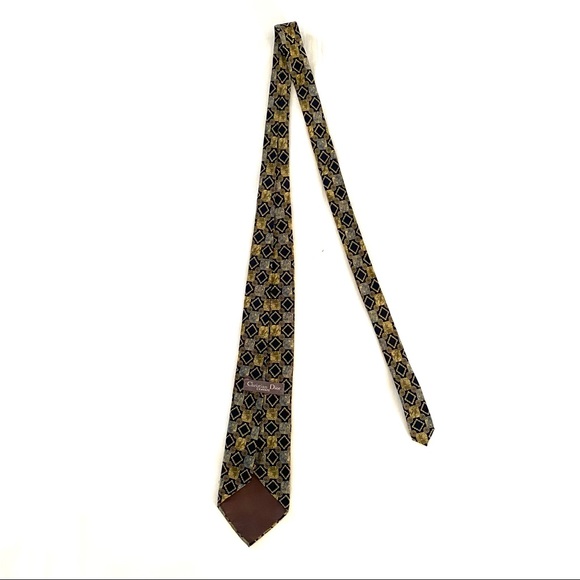 Christian Dior Vintage Silk Tie - Picture 3 of 7